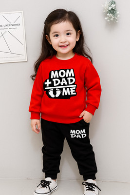 Thunder Hawk Boys & Girls Casual T-shirt Pyjama(Red)