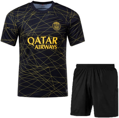 MSV Boys & Girls Casual T-shirt Shorts(Black)