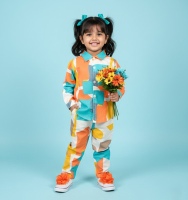 KidzoCollection Boys & Girls Party(Festive) Shirt Pant(MULTI)