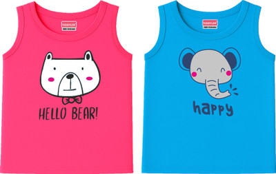 Kwitchy Baby Boys & Baby Girls Casual Vest Vest(Blue, Pink)