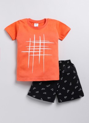 AVACUB Baby Boys & Baby Girls Casual Dress Shorts(Orange)