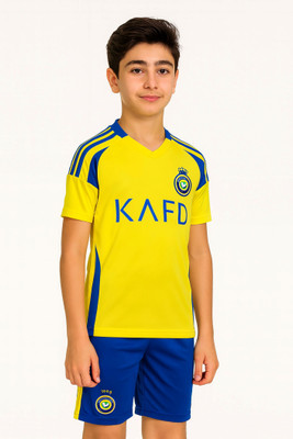 Ryze Boys & Girls Casual T-shirt Shorts(Yellow)