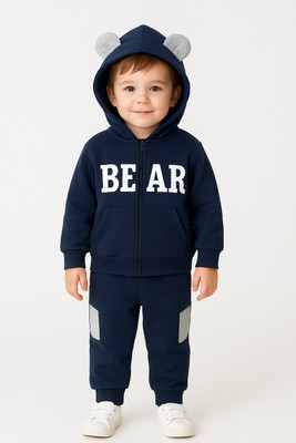 Manjhiisaab Baby Boys & Baby Girls Casual Sweatshirt Sweatpant(Blue)