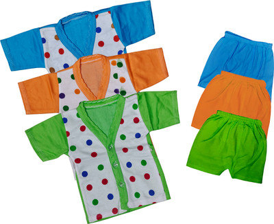 HYFUN Baby Boys & Baby Girls Casual T-shirt Pyjama(C-1-3-4)