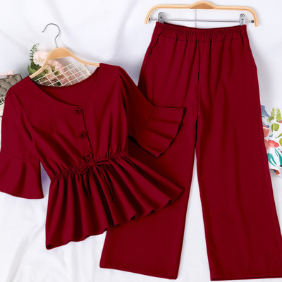 pj fashion Girls Party(Festive) Top Top(Maroon)