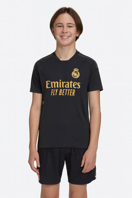 DOSTITCH Boys & Girls Casual T-shirt Shorts(Black)