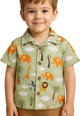 SVH FASHIONS Baby Boys & Baby Girls Casual Shirt Shorts(Multi Colors)