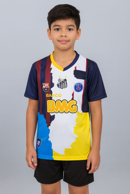 DOSTITCH Boys & Girls Casual T-shirt Shorts(Multicolor)