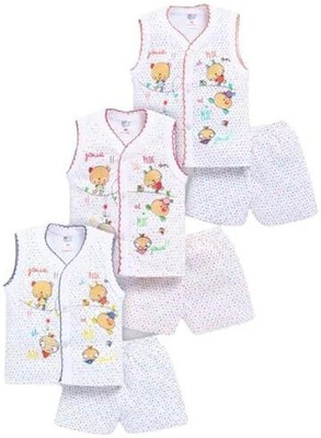 SPIRALSTYLE Baby Boys & Baby Girls Casual Shirt Shorts(multi colour)