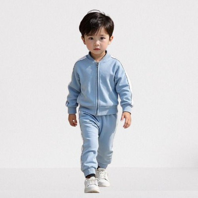 Aggarwalsales Baby Boys & Baby Girls Casual Sweatshirt Track Pants(SKy Blue)