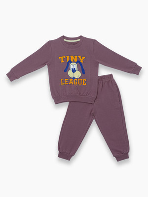 Baby Island Baby Boys Casual T-shirt Pant(Brown)