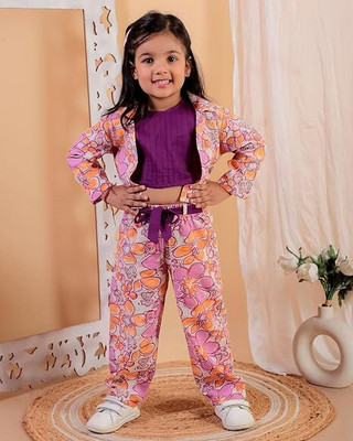 Kozeecub Baby Boys & Baby Girls Casual T-shirt Pant(Multicolor)