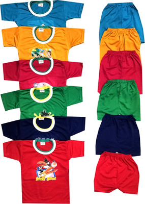 Fly Step Baby Boys & Baby Girls Casual Shorts Shorts(Multicolor)