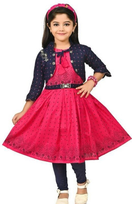 MILILIAM Girls Party(Festive) Dress Legging(RED)