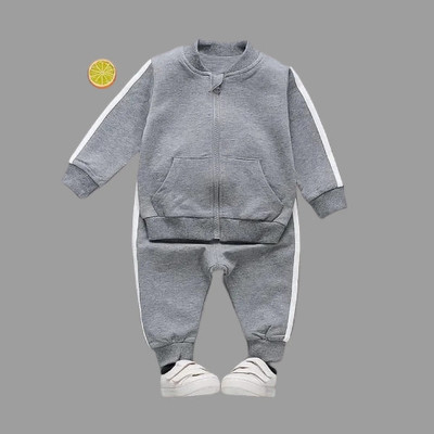 Kwikk Baby Boys & Baby Girls Casual Sweatshirt Track Pants(grey)