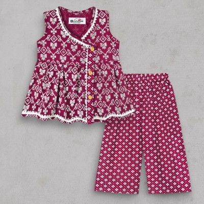 mustmom Baby Girls Party(Festive) Dress Trouser(Maroon)