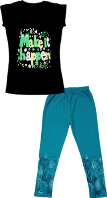 Indistar Girls Casual Sweatshirt Sweatpant(Multicolor)