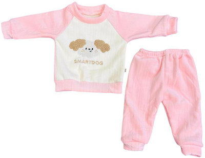 Sift Baby Baby Boys & Baby Girls Casual Sweatshirt Sweatpant(Pink)