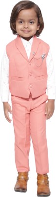 Yellowtoons Boys Casual Blazer Pant(PINK)