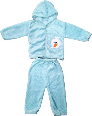 Little Stars Baby Boys & Baby Girls Casual Sweatshirt Sweatpant(Mint Green)