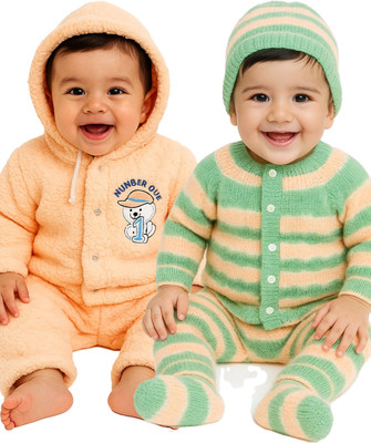 RELANE Baby Boys & Baby Girls Casual Sweater Pyjama(BAWA)