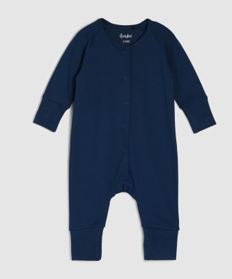 Chayim Baby Boys & Baby Girls Casual Bodysuit Bodysuit(Spectrum Blue)