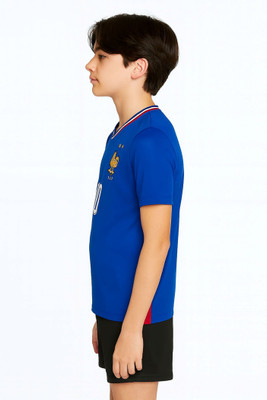 BUGOAT Boys & Girls Casual T-shirt Shorts(Blue)