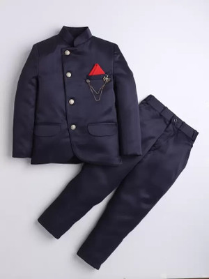 Sovereign Silks Boys Party(Festive) Waistcoat Waistcoat(J2J_BLUE_)