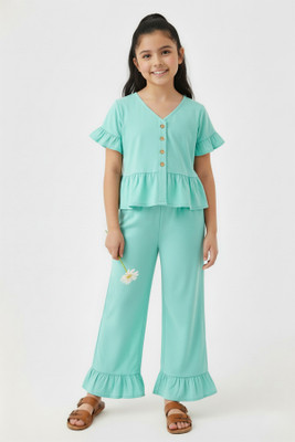 Trampoline Girls Party(Festive) Top Trouser(Blue)