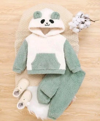AMR FASHION Baby Boys Party(Festive) Dress Track Pants(Green & white)