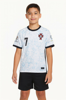 BUGOAT Boys & Girls Casual T-shirt Shorts(Blue)