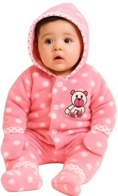 indiyana fashion Baby Boys & Baby Girls Doraemon Casual Dungaree and Romper Jumpsuit(Pink)