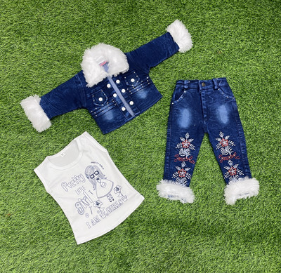 SMARTPOINT PLUS Boys Party(Festive) Jacket Trouser(Blue)