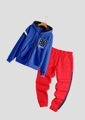 Codez Boys Casual Sweatshirt Track Pants(BLUE)