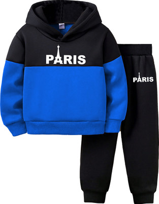 Oliver Smith Boys Casual Sweatshirt Track Pants(Royal Blue / Black)