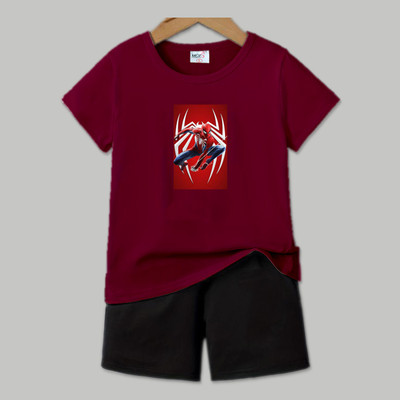 MGRS Baby Boys & Baby Girls Casual T-shirt Shorts(OLIVE)