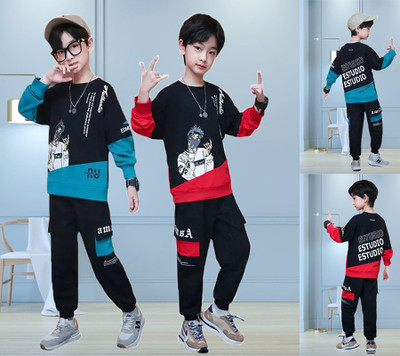 PY PINKYOU Baby Boys & Baby Girls Casual T-shirt Track Pants(RamarGreen-Red)
