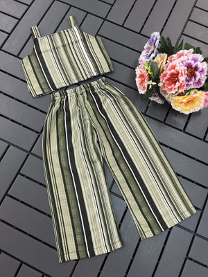 lb enterprise Girls Party(Festive) Top Pyjama(GREEN)