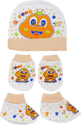 Neska Moda Boys Casual Cap Bootie, Mitten(Orange)