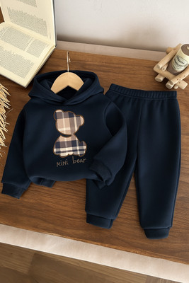 Blary FASHION PLANET Baby Boys & Baby Girls Casual Sweatshirt Track Pants(NAVY BLUE)