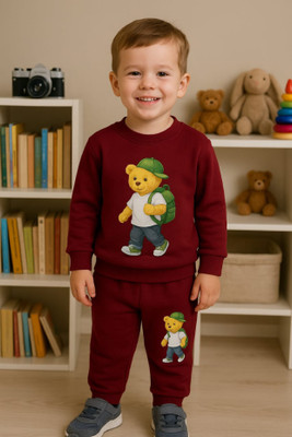 ASHRA TRENDINGG Baby Boys & Baby Girls Casual T-shirt Pyjama(Multicolor)