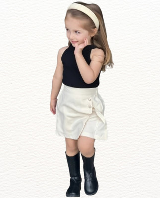 menvy Girls Party(Festive) Top Shorts(BLACK)
