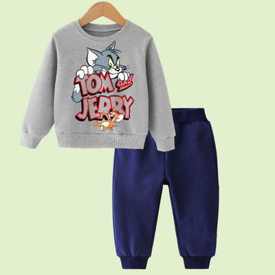 Mimmy Kids Boys & Girls Casual Sweatshirt Pant(Multicolor)