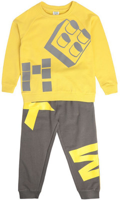 MINI KLUB Boys Casual T-shirt T-shirt, Pant(Multicolor)