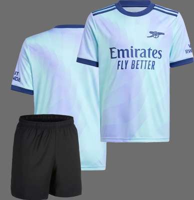 BUGOAT Boys & Girls Casual T-shirt Shorts(Blue)