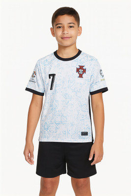 DOSTITCH Boys & Girls Casual T-shirt Shorts(Blue)