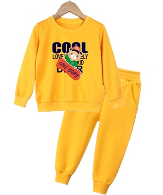 Tamanashorts Baby Boys & Baby Girls Casual Sweatshirt Pant(yellow)