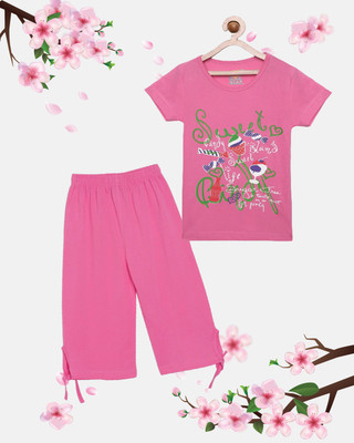 SINI MINI Girls Casual T-shirt Capri(MPK)