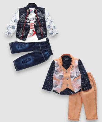 ChoiceTraders Baby Boys Casual Dress Shirt(MULTICOLOR)