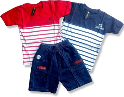 Fashion Stufff Boys Casual T-shirt Jeans(Multicolor)